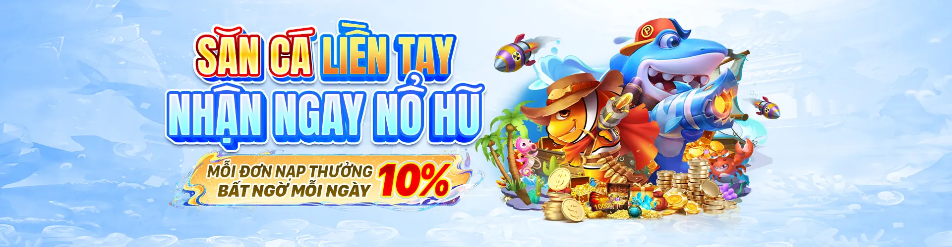 Máy Slot mcw66 với biểu tượng chiến thắng và tiền vàng